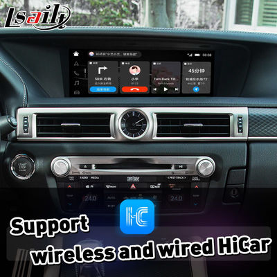 Lsailt Android Auto Carplay-interface voor Lexus GS350 GS200t GS300h GS450h AWD F Sport 2016-2020