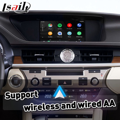 Draadloze Android Auto Carplay Interface voor 2012-2018 Lexus ES250 ES200 ES350 ES300h ES 250 200 Knob Control