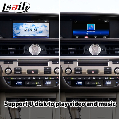 Draadloze Android Auto Carplay Interface voor 2012-2018 Lexus ES250 ES200 ES350 ES300h ES 250 200 Knob Control