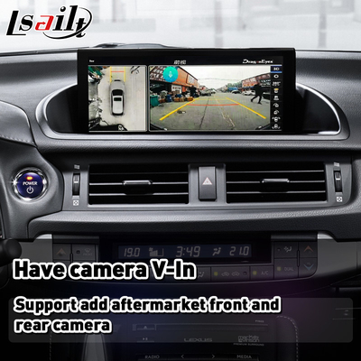Draadloze Carplay & Android Auto Interface voor Lexus CT 200h FSport CT 2017-2022