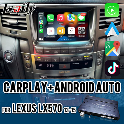 Draadloze CarPlay-interface voor Lexus LX570 2013-2015 LX460d GX460 GX400 Navigatie Android Auto Box door Lsailt