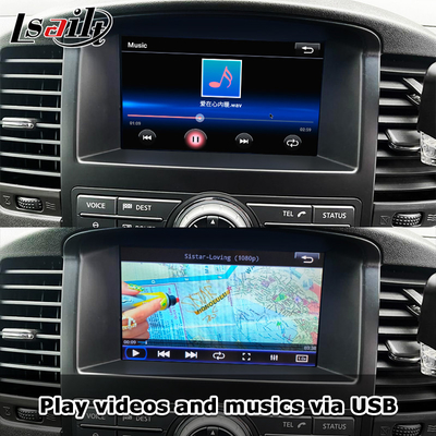 Draadloze CarPlay-interface voor Nissan Pathfinder R51 Navara D40 2013-2016 Android Auto, CarLife, Mirror Link