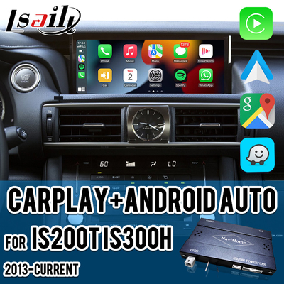 Pin to Pin Apple CarPlay Interface voor Lexus IS IS250 IS350 IS300 IS200t 2013-2021 Android Auto Decoder, Mirror Link