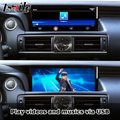 Pin to Pin Apple CarPlay Interface voor Lexus IS IS250 IS350 IS300 IS200t 2013-2021 Android Auto Decoder, Mirror Link