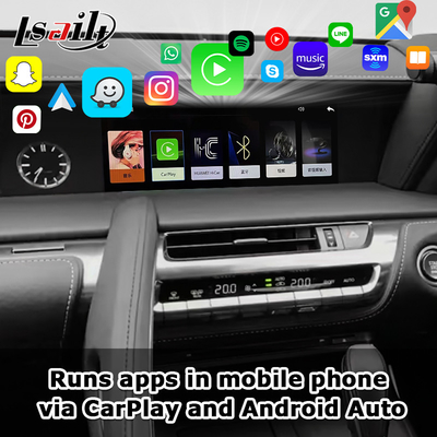 Draadloos CarPlay-interface geïntegreerd OEM-scherm voor Lexus LX570 LX460d 2016-2021 Android Auto Video Interface