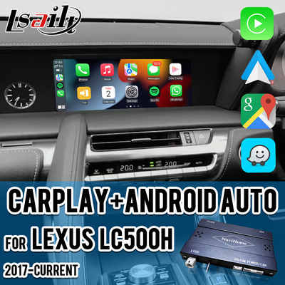 Draadloos CarPlay-interface geïntegreerd OEM-scherm voor Lexus LX570 LX460d 2016-2021 Android Auto Video Interface