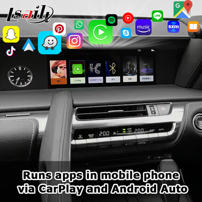 Draadloos CarPlay-interface geïntegreerd OEM-scherm voor Lexus LX570 LX460d 2016-2021 Android Auto Video Interface