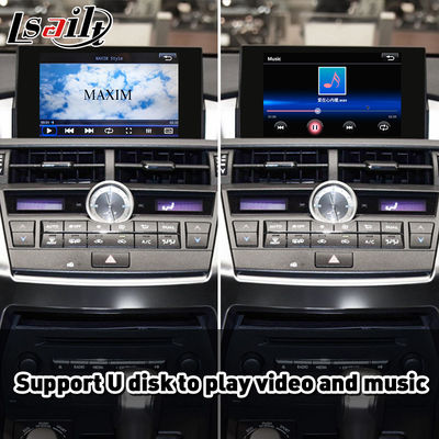 Lsailt / Navihome Android Auto Carplay Interface voor Lexus NX300h NX200t Knop Bediening 2014-2017 NX ES RX