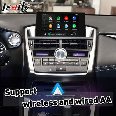 Lsailt / Navihome Android Auto Carplay Interface voor Lexus NX300h NX200t Knop Bediening 2014-2017 NX ES RX