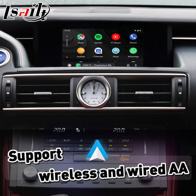 Lsailt Draadloze Carplay Interface voor Lexus RCF RC300 RC200t RC300h RC350 RC Knop Bediening 2014-2018 IS RX NX