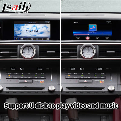 Lsailt Draadloze Carplay Interface voor Lexus RCF RC300 RC200t RC300h RC350 RC Knop Bediening 2014-2018 IS RX NX