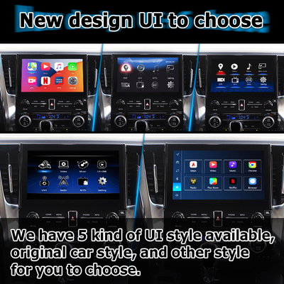 Toyota Alphard Vellfire AH30 serie Android Carplay interface box Qualcomm 6125 8+128GB