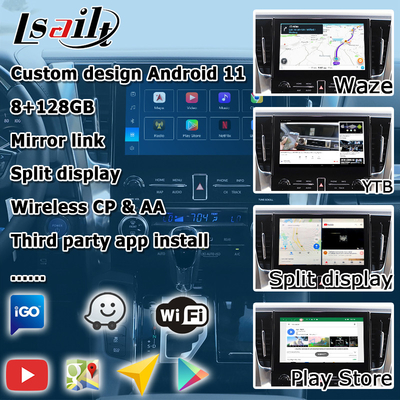 Toyota Alphard Vellfire AH30 serie Android Carplay interface box Qualcomm 6125 8+128GB