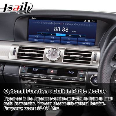 Lsailt 8+128GB Android Multimedia Video Interface voor 2012-2017 Lexus LS460 LS 600h 460L