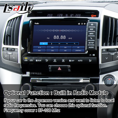 Lsailt Android Multimedia Video Interface voor 2012-2015 Toyota Land Cruiser LC 200 V8 LC200