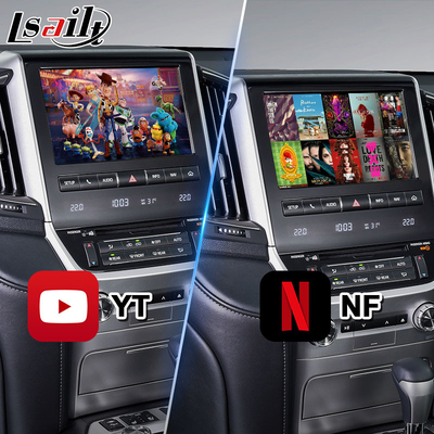 Lsailt Android Multimedia Video Interface voor 2016-2021 Toyota Land Cruiser LC 200 GXL VX VXR VX-R Sahara LC200