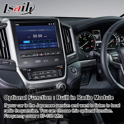 Lsailt Android Multimedia Video Interface voor 2016-2021 Toyota Land Cruiser LC 200 GXL VX VXR VX-R Sahara LC200