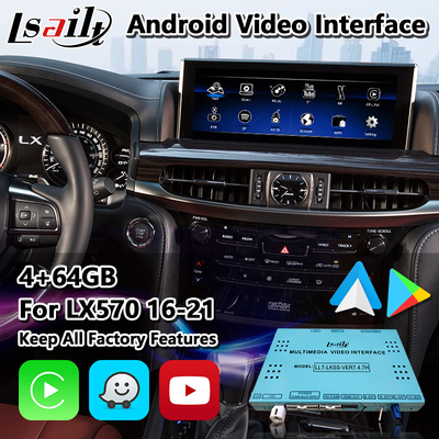 Lsailt Android Multimedia Carplay Interface voor Lexus LX570 LX450d URJ200 LX 2016-2021