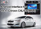Android-Navigatie Videointerface voor Citroën, Google-Markt/Google Map/WiFi/3G