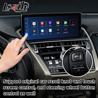 Qualcomm basis Android 13 8+128GB Lexus NX300 NX300h NX200t Android carplay video-interface