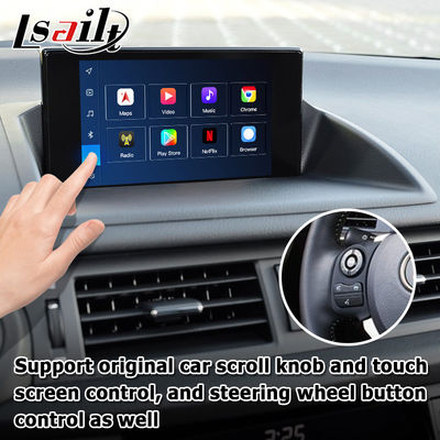 Lexus CT200h Android 13 video-interface carplay android auto basis op Qualcomm 8+128GB
