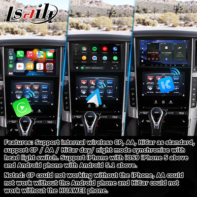 GPS carplay interface, 8+128GB Android 11 navigatiebox interface voor Infiniti Q50 / Q60