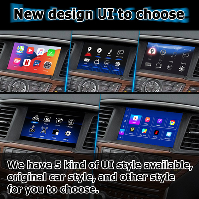 Nissan Pathfinder Andorid 11 Carplay Android auto navigatiesysteem Online navigatie Video spelen