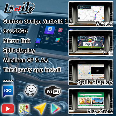 Nissan Pathfinder Andorid 11 Carplay Android auto navigatiesysteem Online navigatie Video spelen