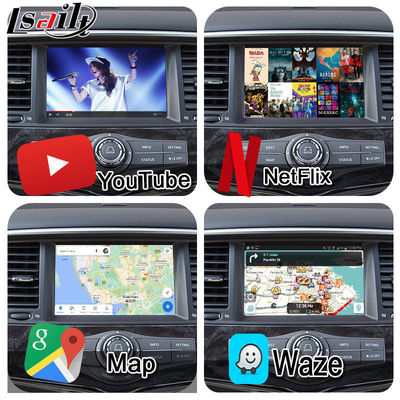 Lsailt 8G Android Multimedia Interface voor Nissan Patrol 2020-2023 Android Upgrade Module Geïntegreerde Google Map, CarPlay, YouTube