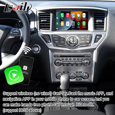 Lsailt 8GB Android Multimedia Interface voor Nissan Pathfinder R52 2018-Patrol Carplay Android Auto Wireless Module