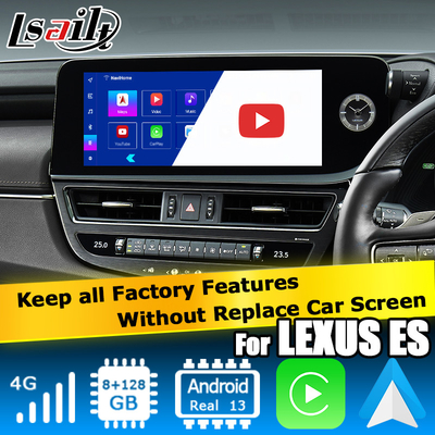 Lexus ES300h ES350 ES250 2023 Android 13 multimedia interface gebaseerd op Qualcomm 6125