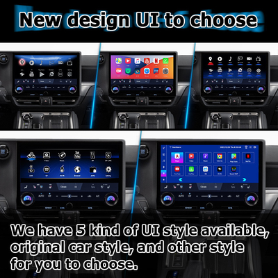 Lexus GX550 GX550h Anroid 13 video-interface gebaseerd op Qualcomm 6125 8+128GB