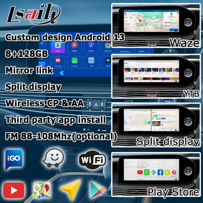 Lexus LS500h LS500 LS350 2022 Android 13 video-interface 8+128GB gebaseerd op Qualcomm