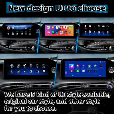 Lexus LS500h LS500 LS350 2022 Android 13 video-interface 8+128GB gebaseerd op Qualcomm