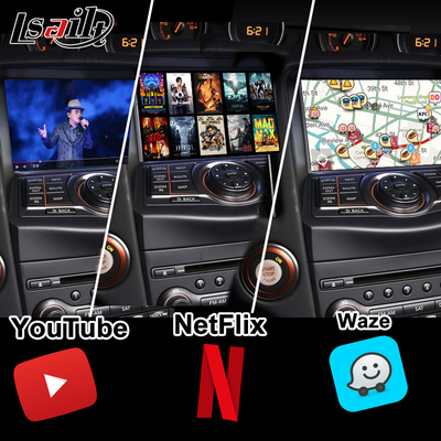 HDMI 8G Android Multimedia Interface met CarPlay, YouTube, Google Play, NetFlix Voor Nissan Patrol 370Z Quest, Android 13