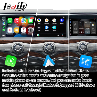 Lsailt 8G Smart Infotainment Module voor Nissan Armada Patrol Support Kopsteun Scherm, Wireless CarPlay, NetFlix