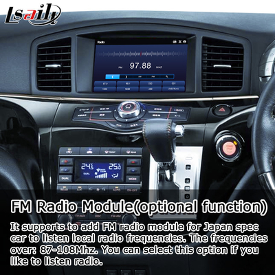 Android 13 8G Android Smart Infotainment Module voor Nissan Elgrand E52 2010- Inclusief CarPlay, YouTube, hoofdsteun scherm