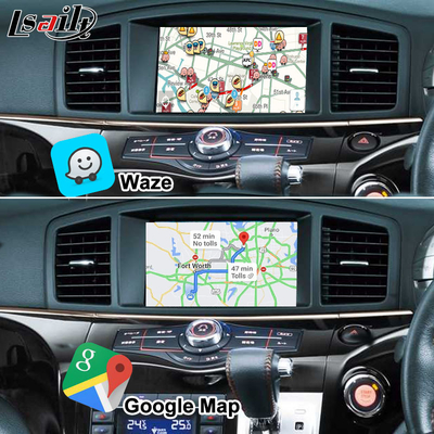 Android 13 8G Android Smart Infotainment Module voor Nissan Elgrand E52 2010- Inclusief CarPlay, YouTube, hoofdsteun scherm