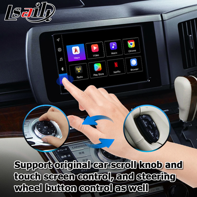 Nissan Elgrand E51 serie 3 Android 13 Qualcomm 8+128GB Carplay Android Auto video-interface