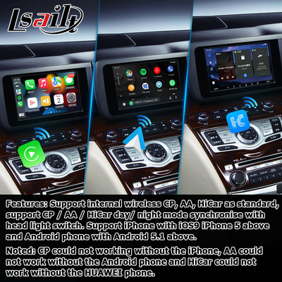 Nissan Elgrand E51 serie 3 Android 13 Qualcomm 8+128GB Carplay Android Auto video-interface