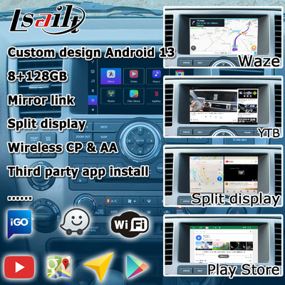 Nissan Armada TA60 fabrieksstijl Android multimedia video-interface, draadloze ondersteuning Carplay Android Auto