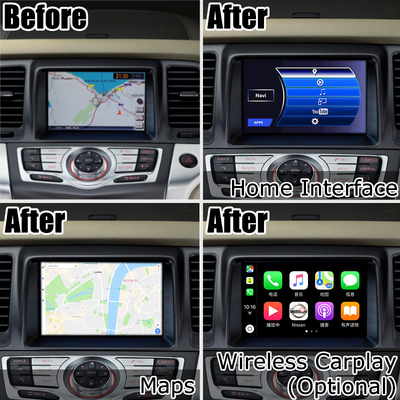 Nissan Murano Z51 Android 13 Carplay Android Auto gebaseerd op Qualcomm 13 8+128GB