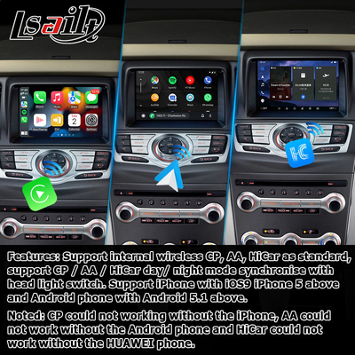 Nissan Murano Z51 Android 13 Carplay Android Auto gebaseerd op Qualcomm 13 8+128GB