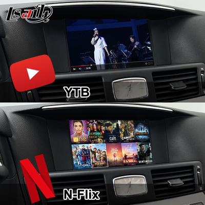 8G Qualcomm Android Multimedia Interface voor Infiniti Q70 M45 M25 2010- Draadloze CarPlay Box, Android Auto, NetFlix