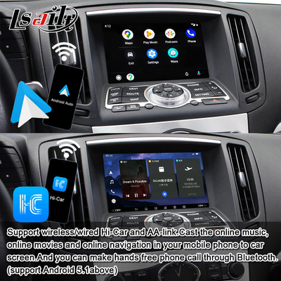 Lsailt 8G Android Multimedia Interface voor Infiniti Q40 Q60 G37 G35 Infotainment Module Geïntegreerde draadloze CarPlay