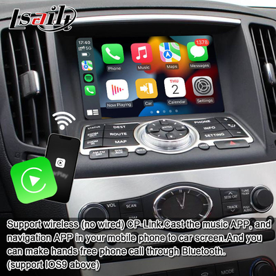 Lsailt 8G Android Multimedia Interface voor Infiniti Q40 Q60 G37 G35 Infotainment Module Geïntegreerde draadloze CarPlay