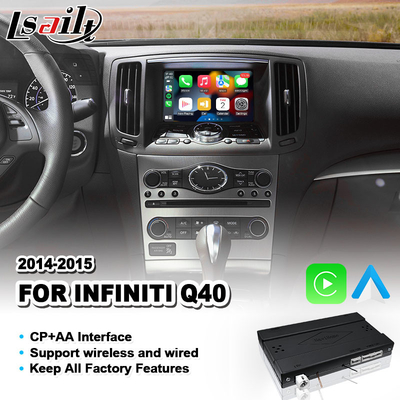 Lsailt OEM Integratie Android Auto Video Interface Carplay voor Infiniti Q40 2014-2015