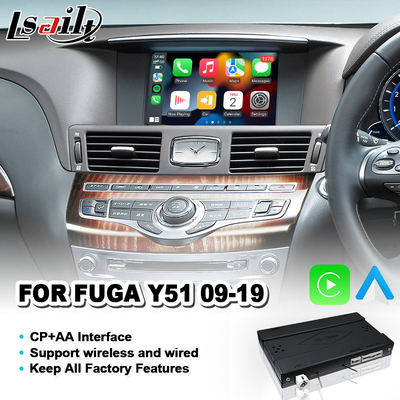 Android Auto OEM Integratie Video Interface Carplay voor 2009-2019 Nissan Fuga Y51