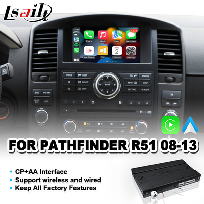 Draadloze Android Auto Integration Carplay Interface voor 2008-2013 Nissan Pathfinder R51 Navara D40