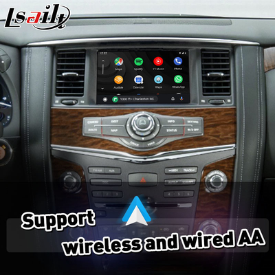 Draadloze Carplay Android Auto Interface voor 2011-2017 Nissan Patrol Y62